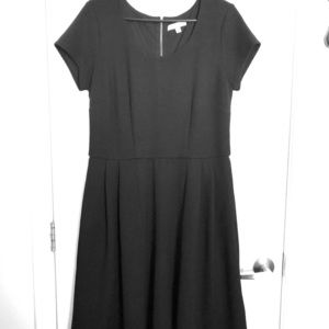 DownEast Black Scoopneck Dress